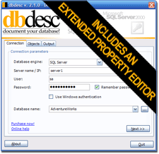 dbdesc screenshots